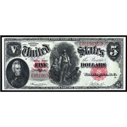 Fr 88. 1907 $5 Legal Tender Note.