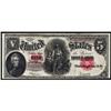 Image 1 : Fr 91. 1907 $5 Legal Tender Note.