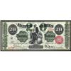 Fr 126b. 1863 $20 Legal Tender Note. CH UNC64EPQ