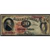 Fr 127. 1869 $20 Legal Tender Note. VG 10.