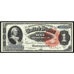 Fr 217. 1886 $1 Silver Cert. Super Gem UNC68.