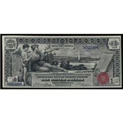 Fr 224. 1896 $1 Silver Cert. PCGS CH About New 55