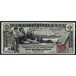 Fr 225. 1896 $1 Silver Cert. PCGS Gem New 66PPQ