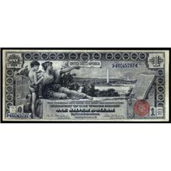 Fr 225. 1896 $1 Silver Cert. VF25.