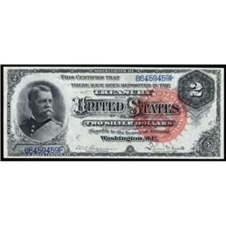 Fr 242. 1886 $2 Silver Cert. Superb Gem UNC67EPQ