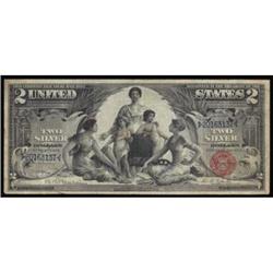 Fr 248. 1896 $2 Silver Cert. VF.