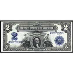 Fr 255. 1899 $2 Silver Cert. Superb Gem New 67PPQ