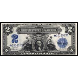 Fr 258. 1899 $2 Silver Cert. Star Note.