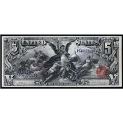 Fr 270. 1896 $5 Silver Cert. PCGS EF40PPQ