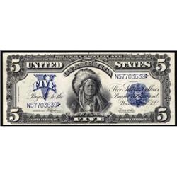 Fr 281. 1899 $5 Silver Cert. PCGS EF45PPQ