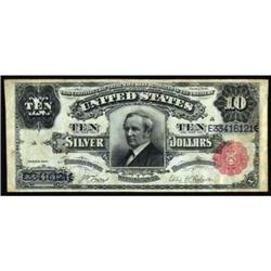 Fr 301. 1891 $10 Silver Cert. VF.