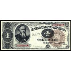 Fr 347. 1890 $1 Treasury Note. EF40EPQ