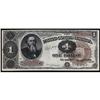 Image 1 : Fr 348. 1890 $1 Treasury Note. CH EF45EPQ