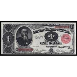 Fr 351. 1891 $1 Treasury Note. Gem UNC66EPQ