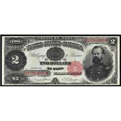 Fr 357. 1891 $2 Treasury Note PCGS Gem New 66PPQ