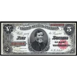 Fr 362. 1891 $5 Treasury Note. CH UNC64EPQ