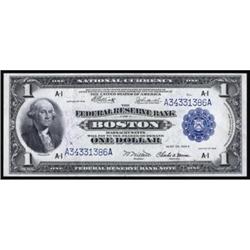 Fr 710. 1918 $1 Federal Reserve Bank Note.