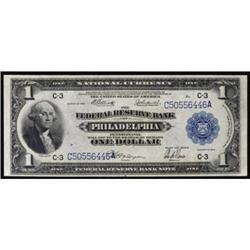 Fr 717. 1918 $1 FRBN. PCGS CH New 63PPQ