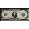 Image 1 : Fr 909*. 1914 $10 Federal Reserve Star Note. F12
