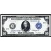 Image 1 : Fr 911c. 1914 $10 FRN. CH UNC64EPQ