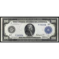 Fr 1104. 1914 $100 FRN. CGA Gem UNC67.