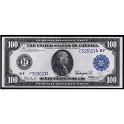 Fr 1104. 1914 $100 FRN. Gem UNC66EPQ