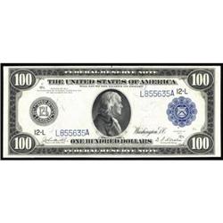 Fr 1130. 1914 $100 FRN. PCGS CH About New 55.