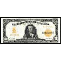 Fr 1172. 1907 $10 Gold Cert. VF-EF.