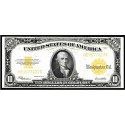 Fr 1173. 1922 $10 Gold Cert. EF.