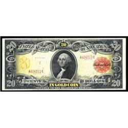 Fr 1180. 1905 $20 Gold Cert. CGA Gem UNC65