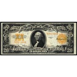 Fr 1187. 1922 $20 Gold Cert. CGA VF 30.