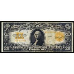 Fr 1187. 1922 $20 Gold Cert. CH F15