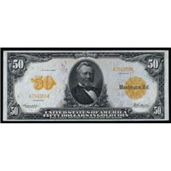 Fr 1199. 1913 $50 Gold Cert. CH VF 35