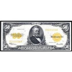 Fr 1200. 1922 $50 Gold Cert. CH EF45.