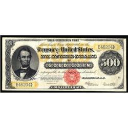 Fr 1217. 1922 $500 Gold Cert. PCGS VF 30.