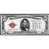Image 1 : Fr 1525*. 1928 $5 Legal Tender Star Note. CH VF.