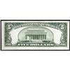Image 2 : Fr 1529*. 1928E $5 Legal Tender Star Note. CH VF