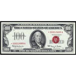 Fr 1550*. 1966 $100 Legal Tender Star Note.