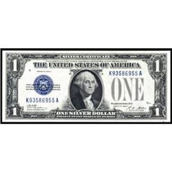 Fr 1601 1928A $1 Silver Cert. Superb Gem UNC67EPQ