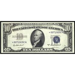 Fr 1707*. 1953A $10 Silver Cert. Star Note.