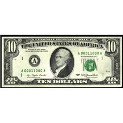 Fr 2023-A. 1977 $10 FRN. PCGS CH About New 58PPQ