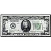 Image 1 : Fr 2055-G* 1934A $20 Federal Reserve Star Note EF