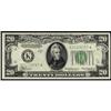 Image 1 : Fr 2055-K*. 1934A $20 Federal Reserve Star Note