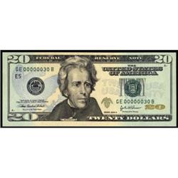 Fr 2091-E. 2004A $20 FRN. PCGS CH New 63PPQ