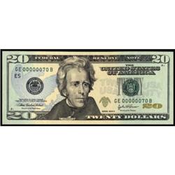 Fr 2091-E. 2004A $20 FRN. PCGS Gem New 66PPQ