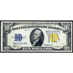 Fr 2309. 1934A $10 Silver Cert. North Africa.