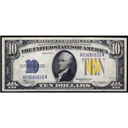 Fr 2309. 1934A $10 Silver Cert. North Africa.