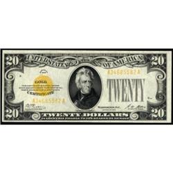 Fr 2402. 1928 $20 Gold Cert. CGA CH UNC64