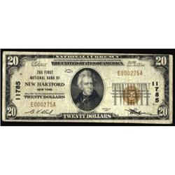 New Hartford, NY $20 1929 Ty 1 The FNB Ch #11785