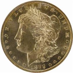 1879-S Morgan Silver $1. MS66 (NGC)